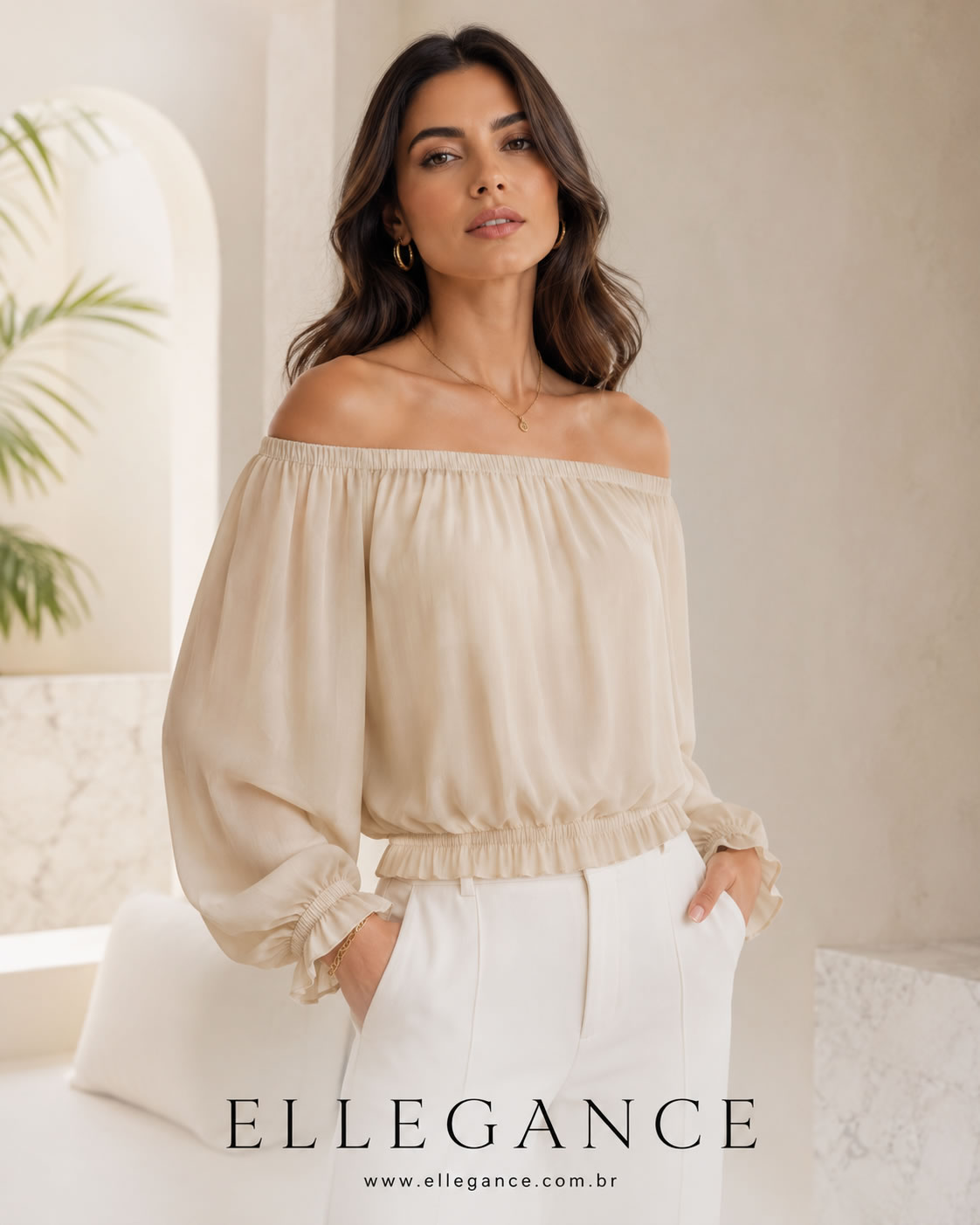Blusa ciganinha