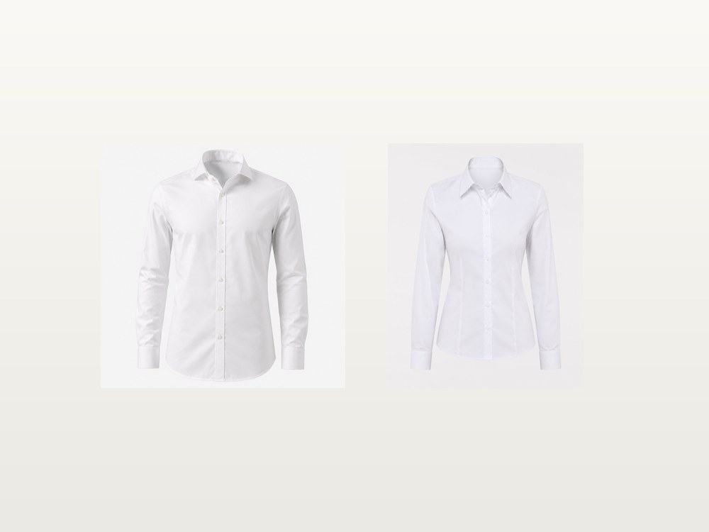 Como escolher camisa branca