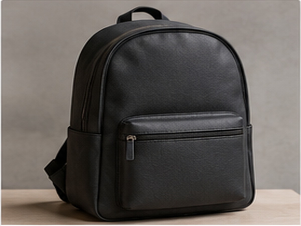 Mochila de couro feminina